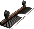 🔥Hot selling💥 Walnut Bathroom, Kitchen Suction Cup Shelf