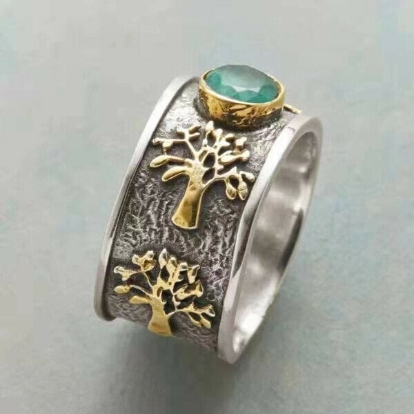 Vintage Tree of Life Ring